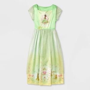 Girls' Disney Princess Tiana's Palace NightGown - Green size 3T